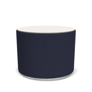 Lesro Bloom Cylinder Table with Solid Surface Top - 16" Tall