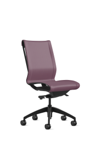 9to5 Seating Cydia 300 LB Upholstered High-Back Executive Office Chair, Knee Tilt Control