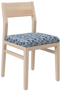 Jasper Chair 350 LB Elva Open Back Side Chair - Upholstered Seat