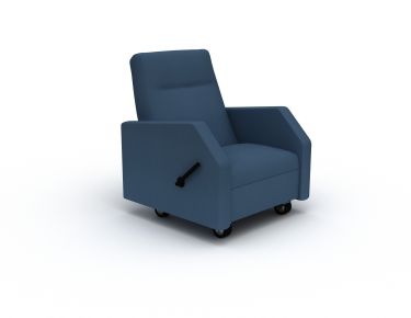 Hannah 750 LB Bariatric Treatment Recliner with Casters