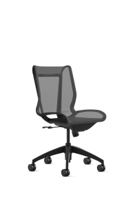 9to5 Seating Cydia 300 LB Mesh Mid-Back Office Chair, Swivel Tilt Control