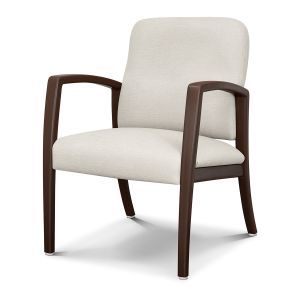 Kwalu Valentia 350 LB Commercial Reception Area Guest Chair with Wallsaver Design