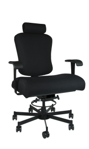 Concept Seating Bariatric 800 LB 24/7 Multi-Shift Heavy Use Office Chair with Headrest - Model 3156HR-BAR
