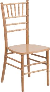 HUSKY Seating® 1100 LB Chiavari Chair-Natural
