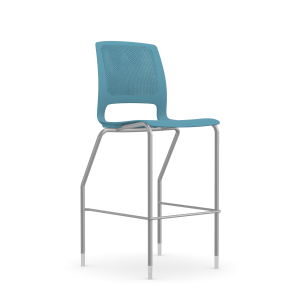 9to5 Seating Dash 30" Bar Height 300 LB Stool, Armless