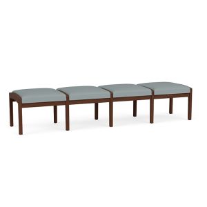 Lesro Lenox Wood® Heavy Duty 4 Seat Bench