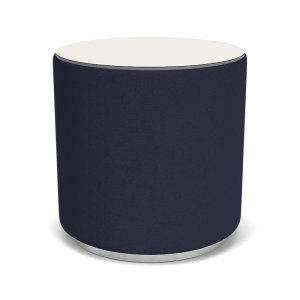 Lesro Bloom Cylinder Table with Solid Surface Top - 20" Tall