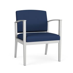 Lesro Amherst Steel 400 LB Heavy Duty Oversize Guest Chair