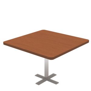 HUSKY Seating 400 LB Heavy Duty Commercial Restaurant Table - Square - 42" W x 42" L