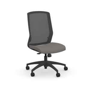 9to5 Seating Neo 300 LB Mesh Mid-Back Office Task Chair with Full Synchro-Tilt Control, Armless