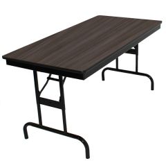 HUSKY Seating® Heavy Duty 750 LB Adjustable Height Commercial Folding Table - Rectangle-30" W x 60" L