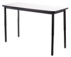 Heavy Duty 500 LB Adjustable All-Purpose Table - Whiteboard Top - 24" W x 54" L