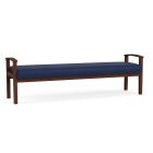 Lesro Amherst Wood® Heavy Duty 3 Seat Bench