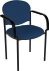 Sitmatic Jack™ 450 LB Multi-Purpose Stack Chair with Arms