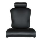 Concept Seating 3152 Alternative Leather Coverset With Foam & Headrest, Black
