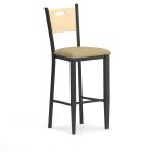 Lesro Concord 350 LB Café Stool - Upholstered Seat