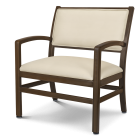 Kwalu Trava 500 LB Big and Tall Traditional Dining Chair with Armrests