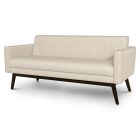 Kwalu Potenza Commercial Reception Area Sofa with Quilted Stitching