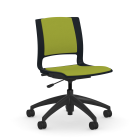 9to5 Seating Vox 300 LB Basic Task Chair, Fully Upholstered, Armless