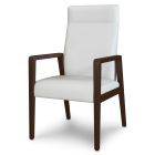 Kwalu Valdina 350 LB Commercial Reception Area Flex Chair with Flexible High Backrest