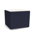 Lesro Bloom Cube Table with Solid Surface Top - 16" Tall