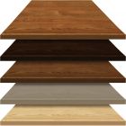 E*Wood Wood Veneer Table Top - 2" thick Oak - 48" x 48"