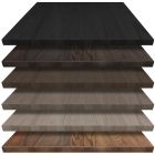 Woodland Wood Veneer Table Top - 30" x 96"
