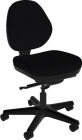 Sitmatic GoodFit® 450 LB 24/7 Adjustable Low Back Value Desk Chair with Seat Slider