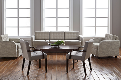 Senior Center Reception Area